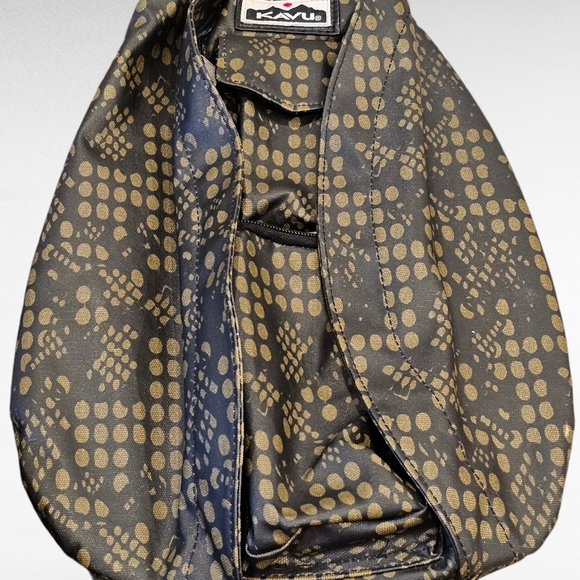 KAVU Sling Ropette Backpack Python Pattern - Picture 2 of 14